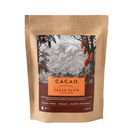 Ceremonial Grade Cacao Paste 1 Lb.