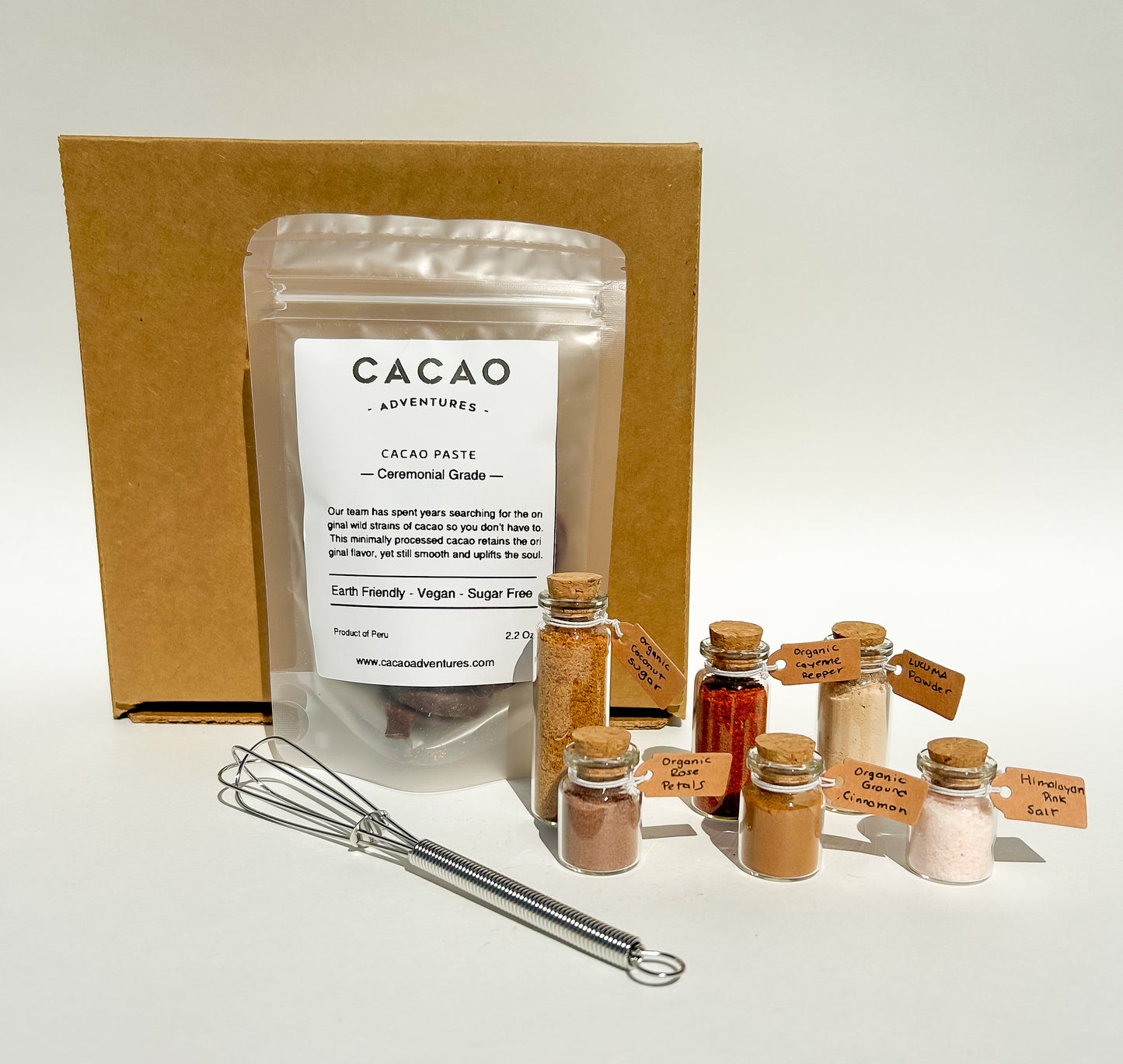 Gift Set - Starter Kit of Ceremonial Grade Cacao