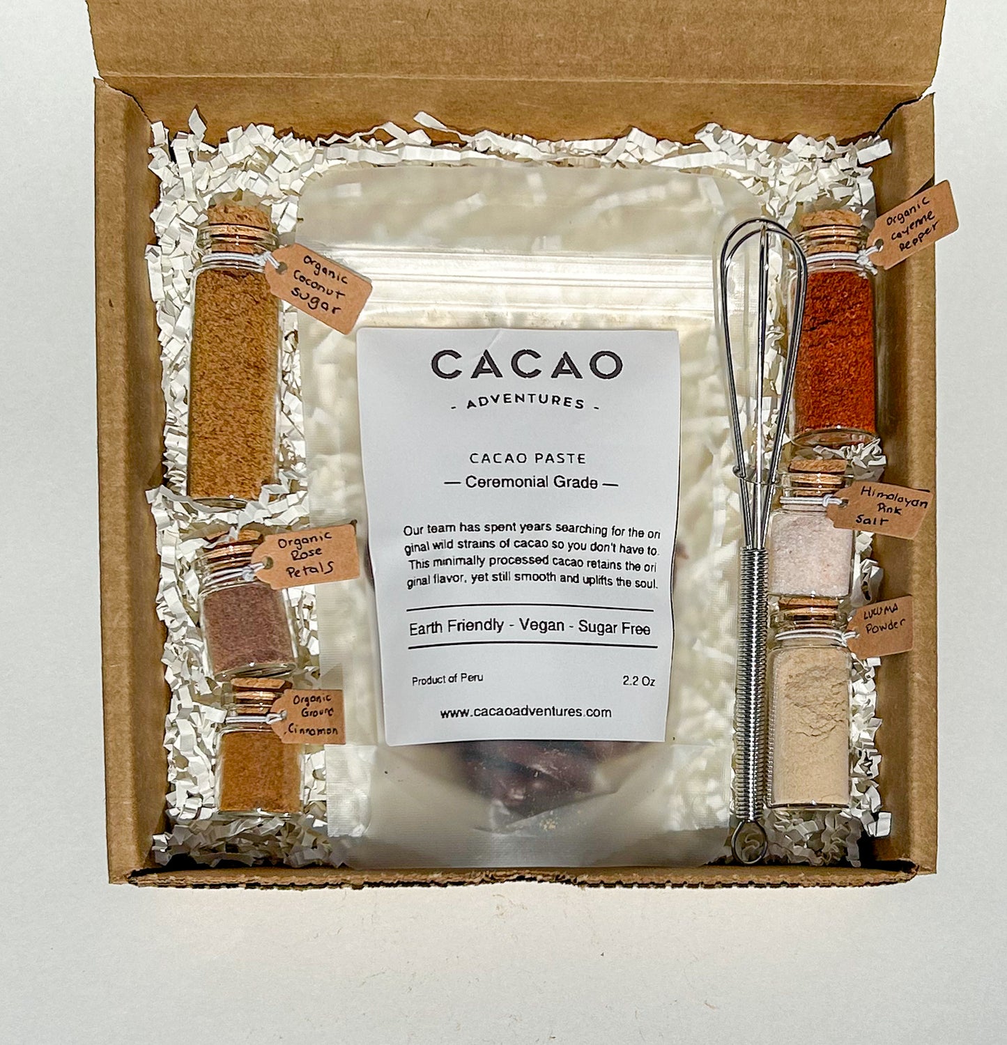 Gift Set - Starter Kit of Ceremonial Grade Cacao