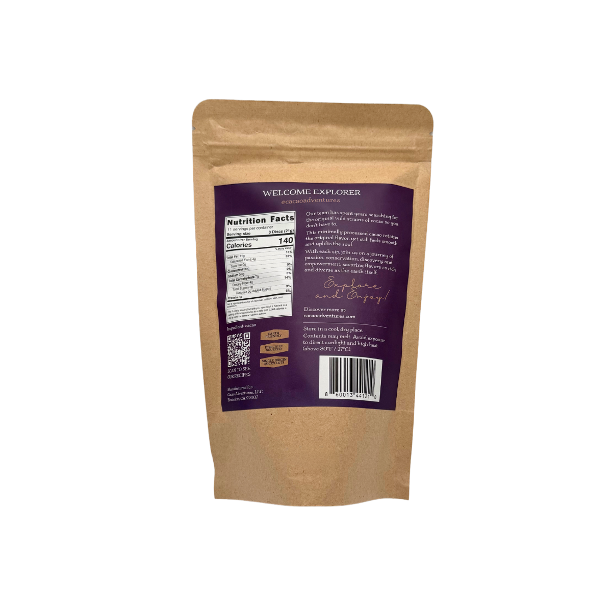 Sacred Valley Ceremonial Grade Cacao