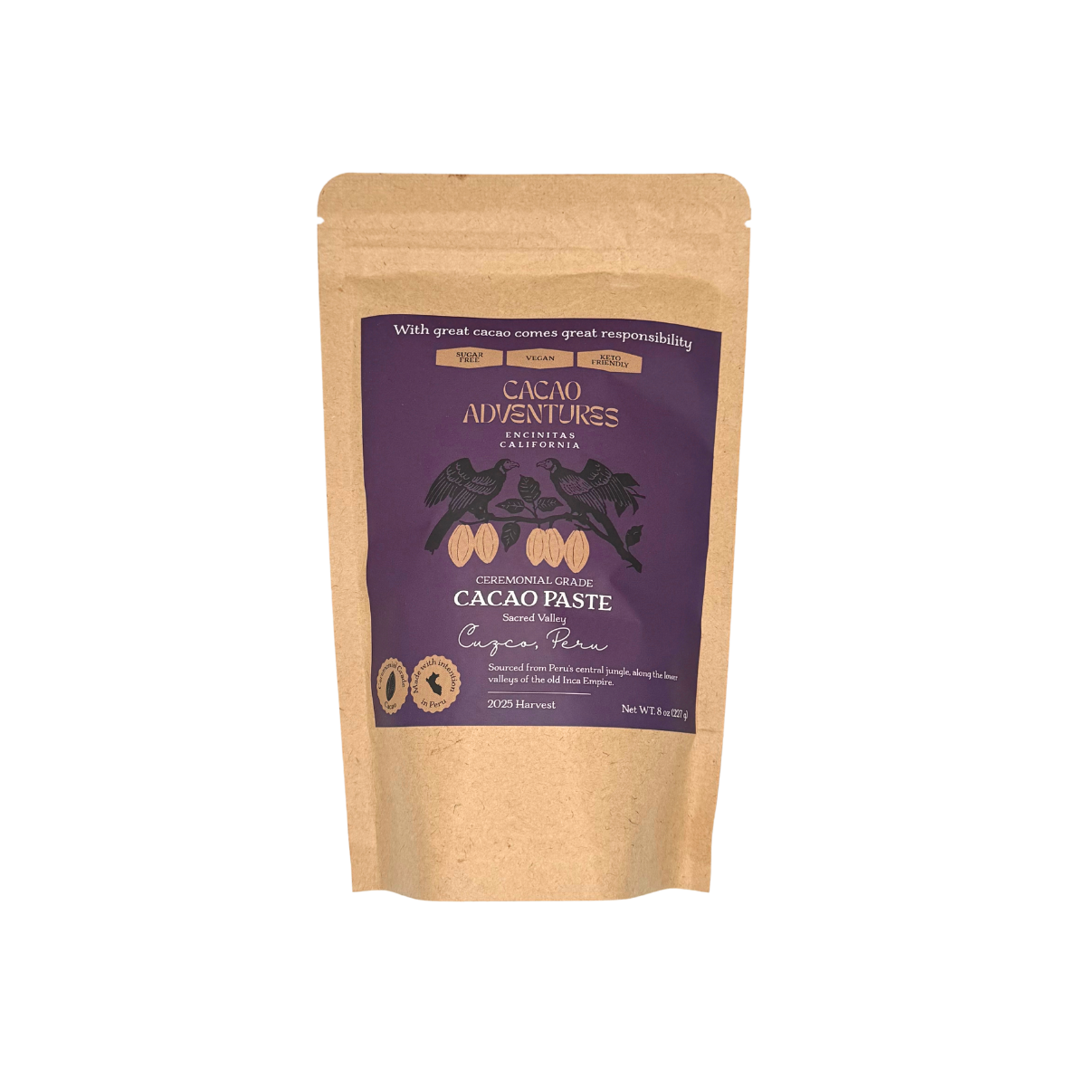 Sacred Valley Ceremonial Grade Cacao