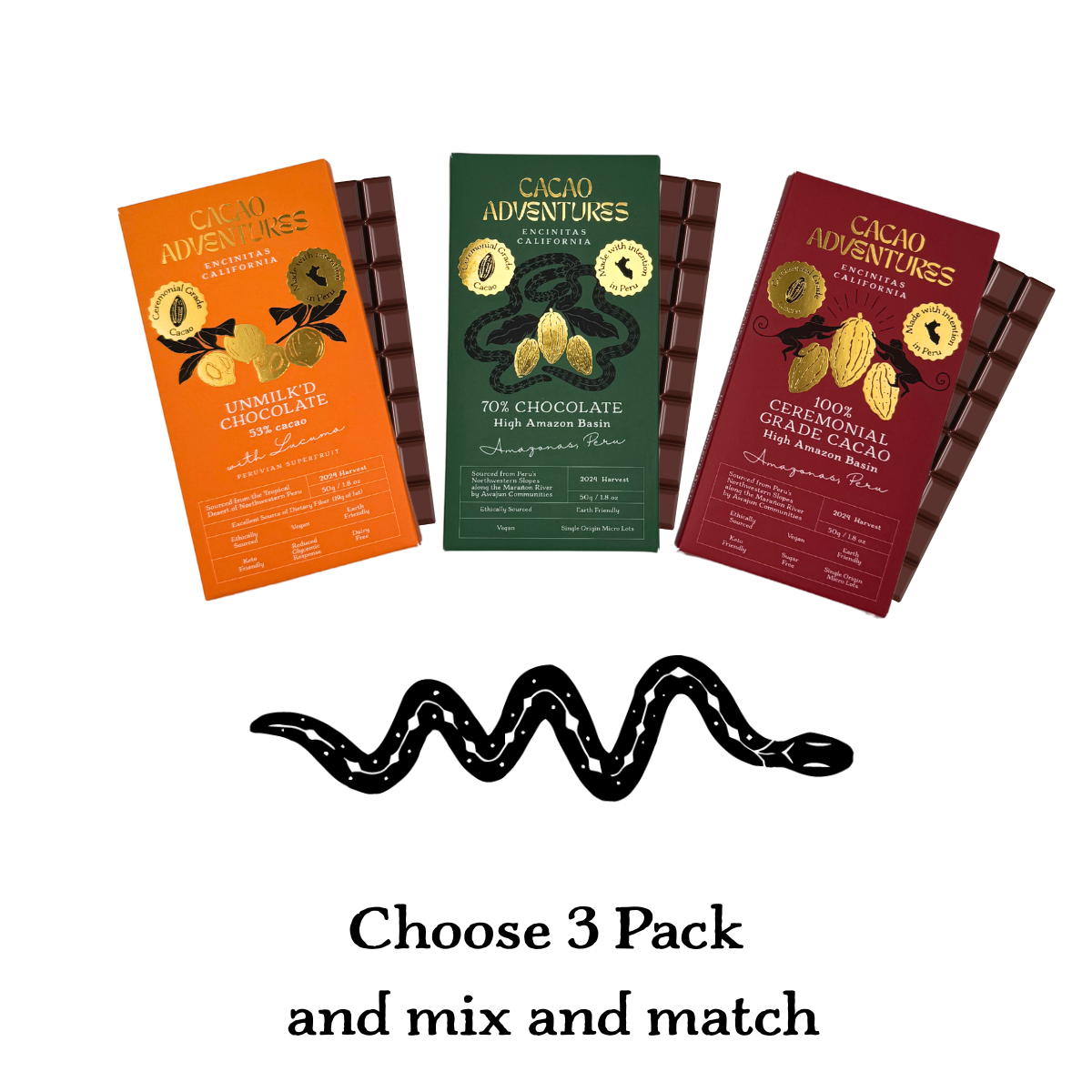 3 Pack of Bars - Mix and Match