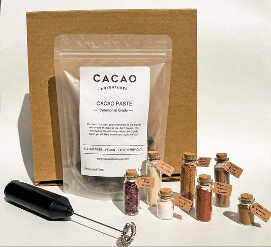 Gift Set - Starter Kit of Ceremonial Grade Cacao