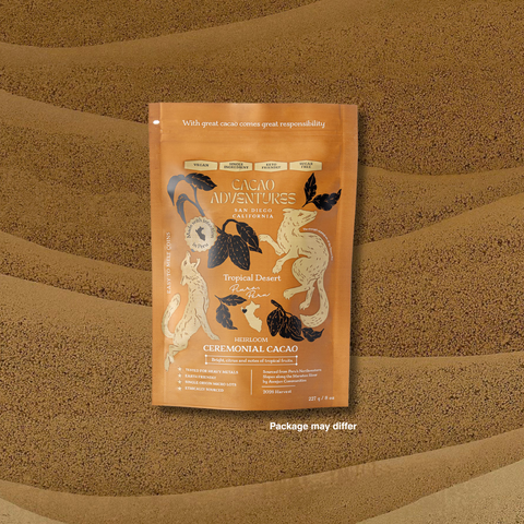 Tropical Desert Ceremonial Grade Cacao