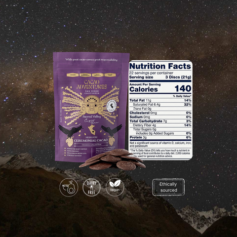 Sacred Valley Ceremonial Grade Cacao