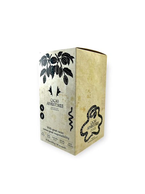 10 Pack - 100% Pure Ceremonial Grade Cacao Bars - High-Amazon Basin