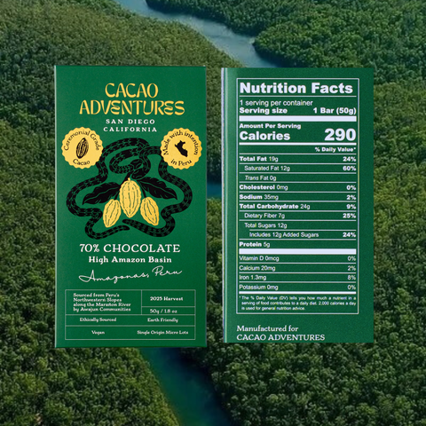 70%  High Amazon - Single Origin Bar