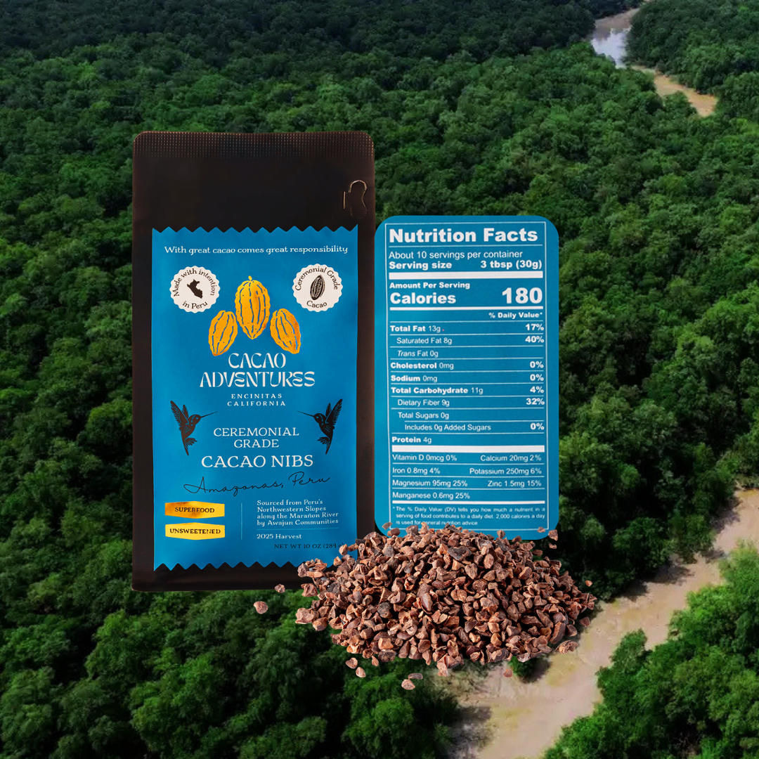 High Amazon Basin Cacao Nibs – Pure, Bold & Naturally Energizing