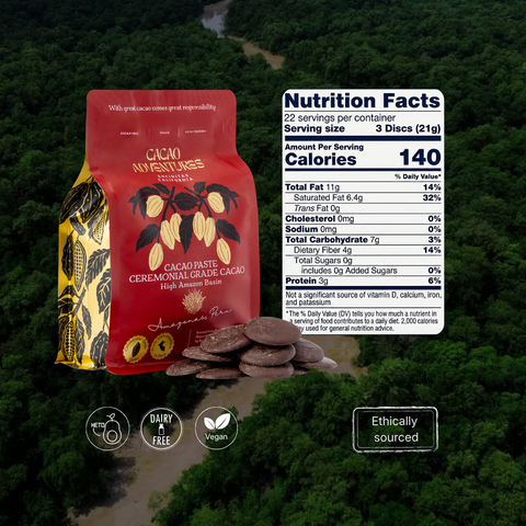 High-Amazon Basin Ceremonial Grade Cacao