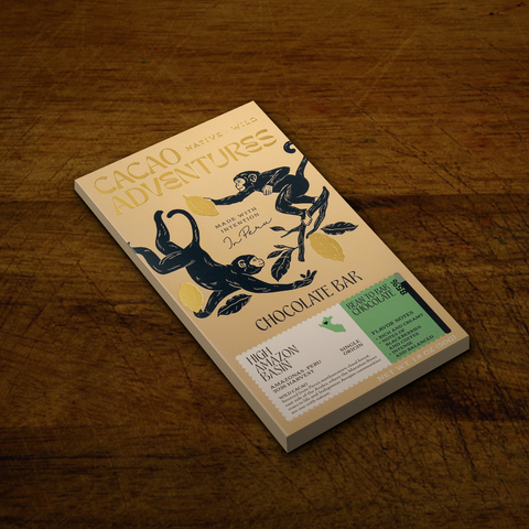 Dark Chocolate Bar 85% – Single-Origin High-Amazon Basin, 50g
