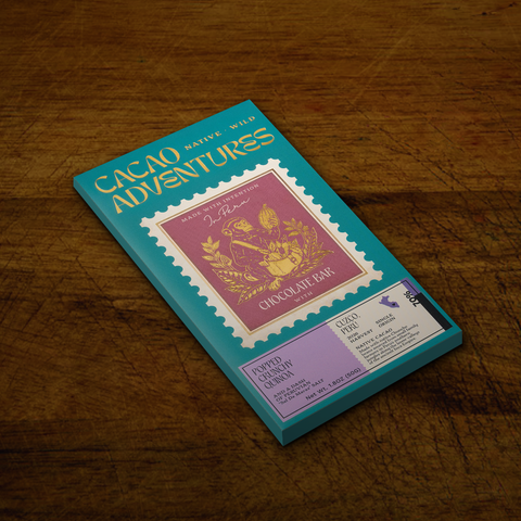 Dark Chocolate Bar 70% with Popped Quinoa & Maras Salt – Sacred Valley, 50g