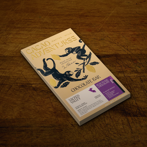 Dark Chocolate Bar 77% – Single-Origin Sacred Valley, Cusco, 50g